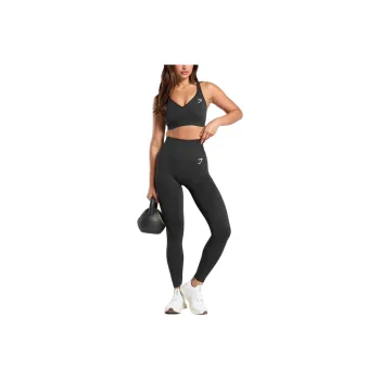 GYMSHARK Sports Pants Women's Black