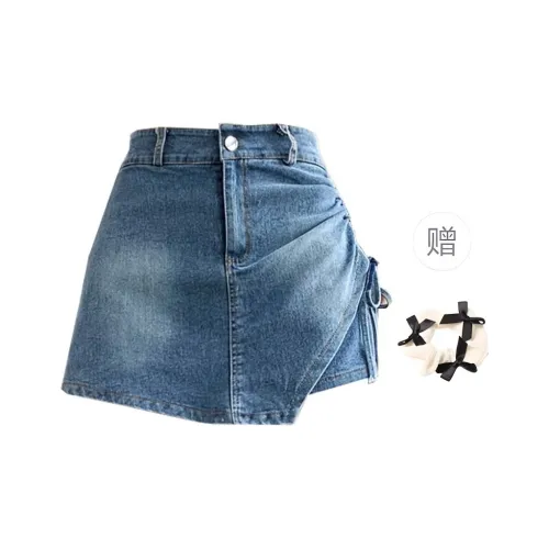 TURN UP Denim Short Skirts Women's