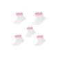 White Pink[5 Pack]