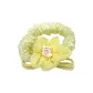 Floral Gauze Cartoon Princess Hair Tie 1 Pack (Yellow)