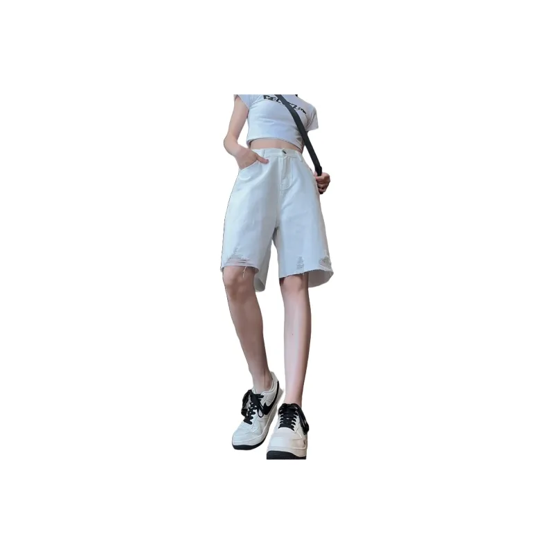 Kele Coco Denim Shorts Unisex-5