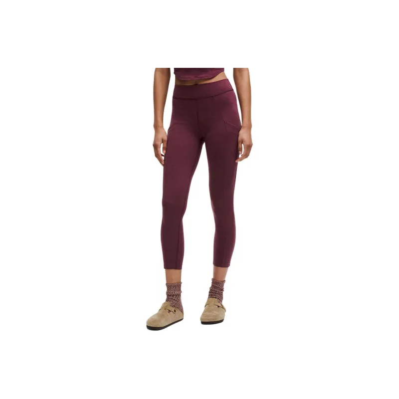 Lululemon SuededHigh-Rise Sports Pants 25' Women's-7
