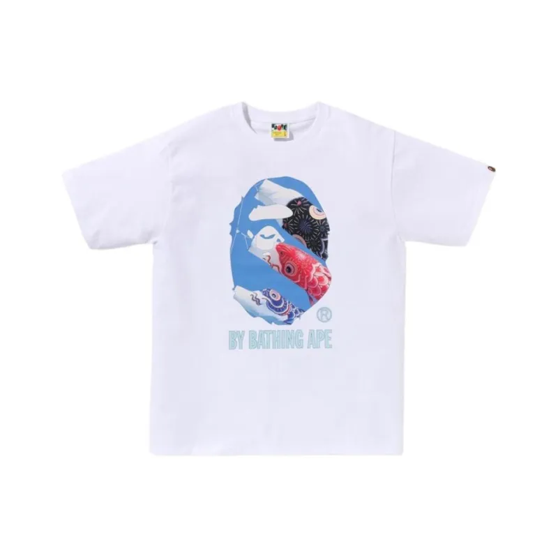 Bape Carp Photo By Bathing Ape Tee-0