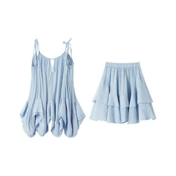 AFGGD Two Piece Skirt Sets Women's