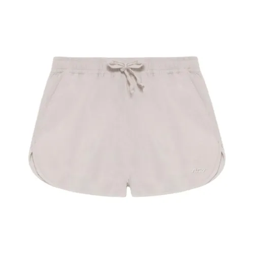 AUTRY SS25 Sports Shorts Women's Ecru