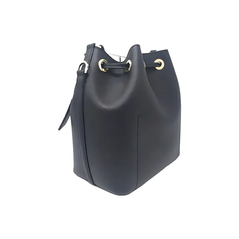 MICHAEL KORS MICHAEL KORS Luggage Collection Leather Bucket Bag, Crossbody Bag Women's Black-4