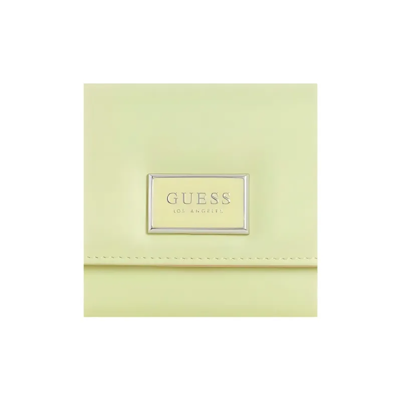 GUESS Artificial Leather Clutch Women's Light Yellow-3