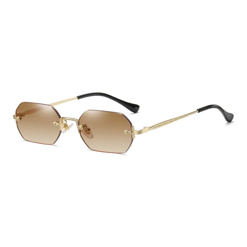 SOMAN Metal Square Sunglasses Unisex-5