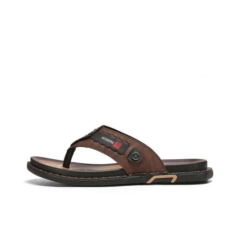Shiozawa Stitching Slip Resistant Quick Dry Flip Flops Men's-4