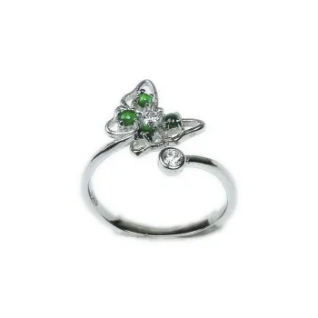 PUPAN Ice Glutinous Jadeite Rings Women's