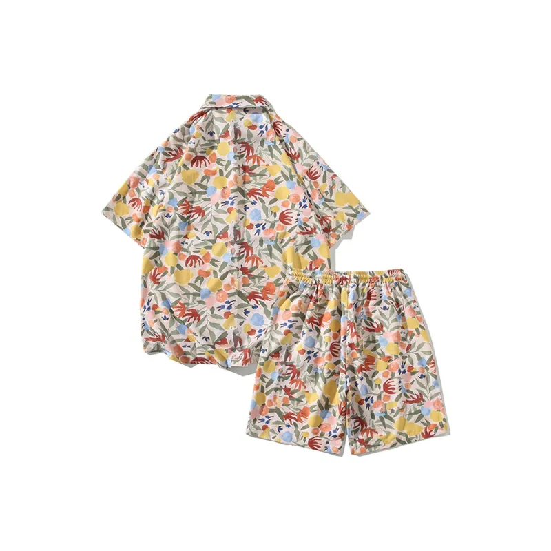 Fakeyoung Shirt Matching Set Unisex-1