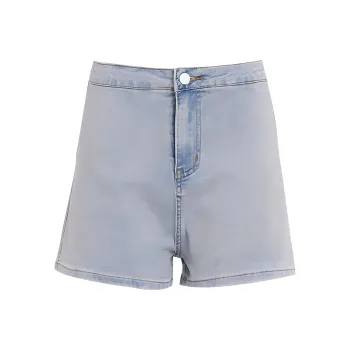 OROI Denim Shorts Women's Yellow Mud