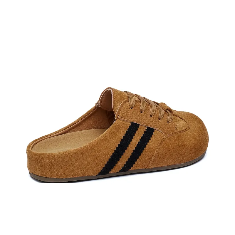 GDXF Rubber Sole Quiet Odor Resistant Abrasion Resistant Slip Resistant Closed Toe Slippers Women's-7