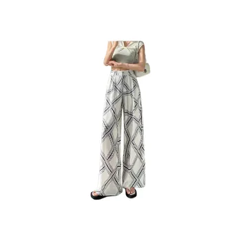 Flowers In Water Casual Pants Women's