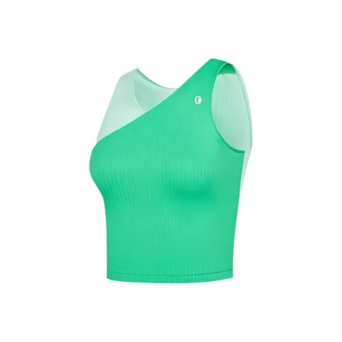 QIAODAN SS25 Sport Vests Women's Turquoise Lotus Green/Wind Cyan