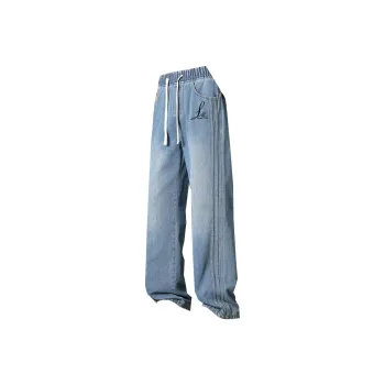 LIGHTNING MONSTER Jeans Unisex Blue Denim