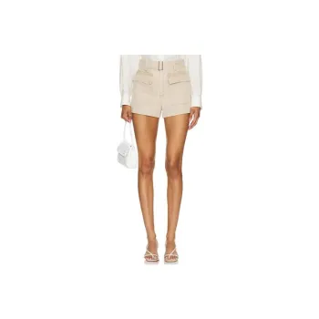 A.L.C. Denim Shorts Women's Ecru