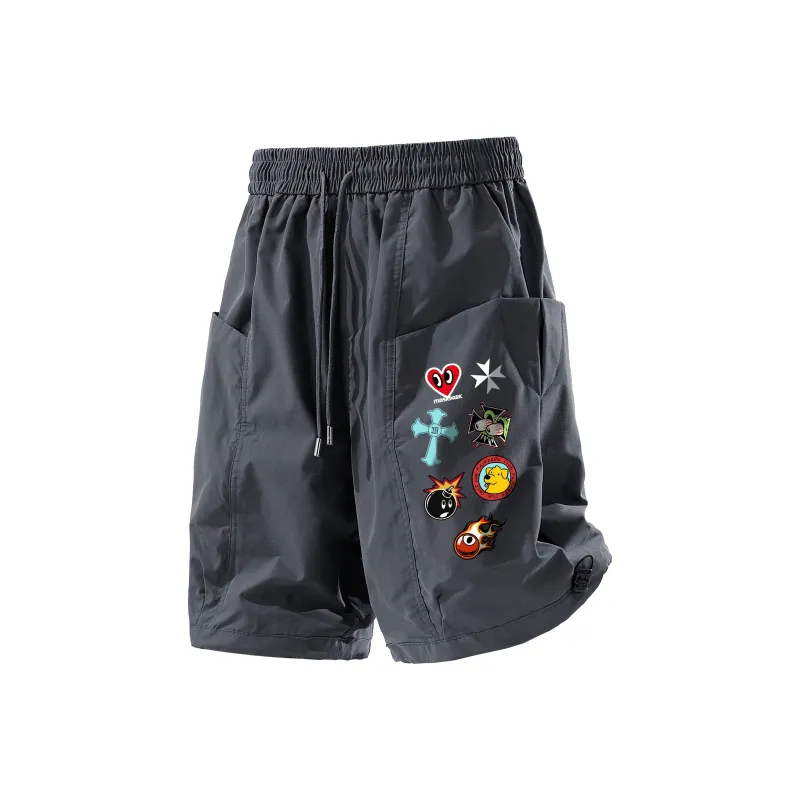 MASKPARK Casual Shorts Unisex-13