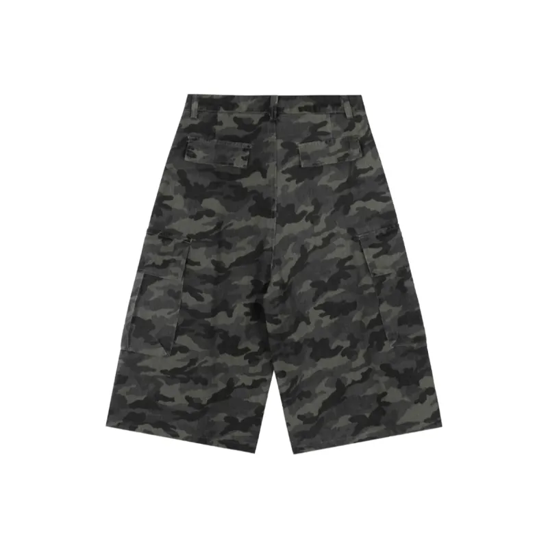 RTNH Cargo Shorts Women's Camouflage-1
