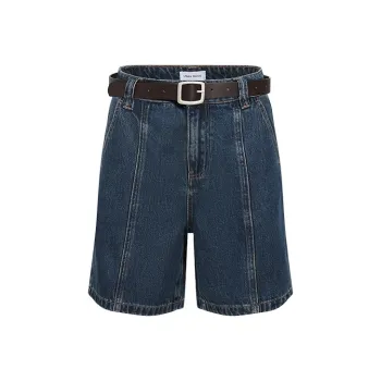 URBAN REVIVO Denim Shorts Women's Blue