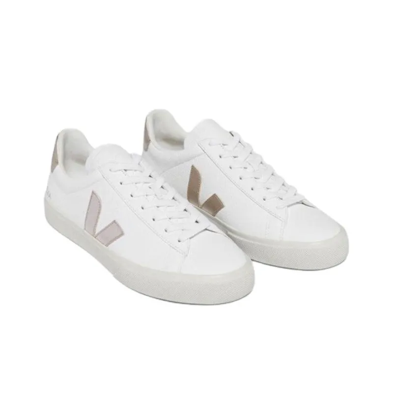VEJA Campo Low Chromefree White Platine Women's-2