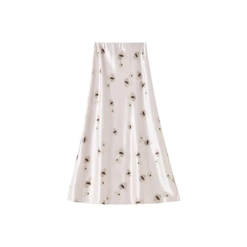 Ning Cai Yuer Casual Long Skirt Women's-3