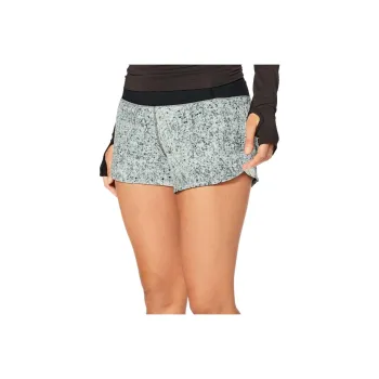 Lululemon Run Times Sports Shorts Women's Black White