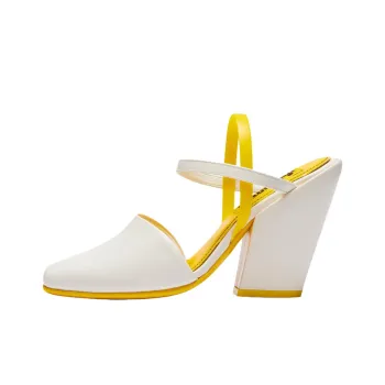 Onitsuka Tiger Fairia White Sunflower Yellow Women's