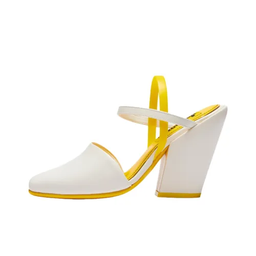 Onitsuka Tiger Fairia White Sunflower Yellow Women's
