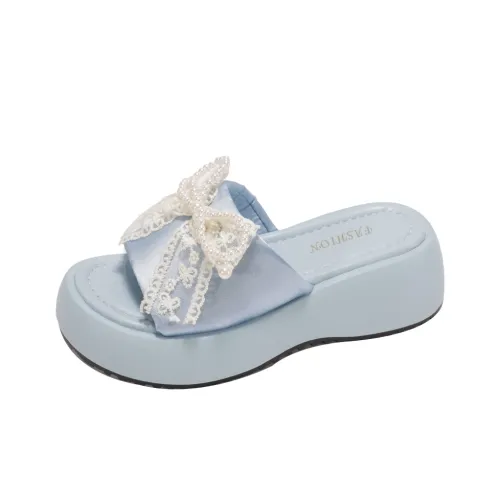 AJPAP Rubber Sole Woven Slip Resistant Odor Resistant Abrasion Resistant Slide Slippers Women's