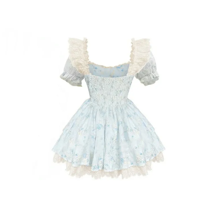 DOSOHEB Short Sleeved Dress Women's-1