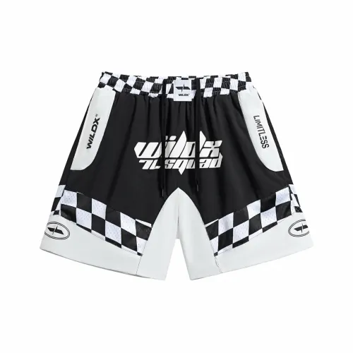 WILDX Sports Shorts Unisex Racing Black