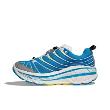 HOKA ONE ONE Stinson Evo OG Cushioning Slip Resistant Low Top Running Shoes Men's Sky Blue