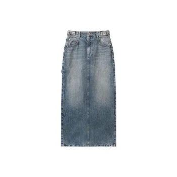 Miss Sixty Denim Short Skirts Women's Gray Blue