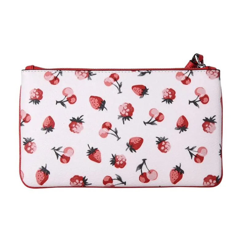 COACH Wristlet Wrist Bags Clutches Large Size Women's White-1