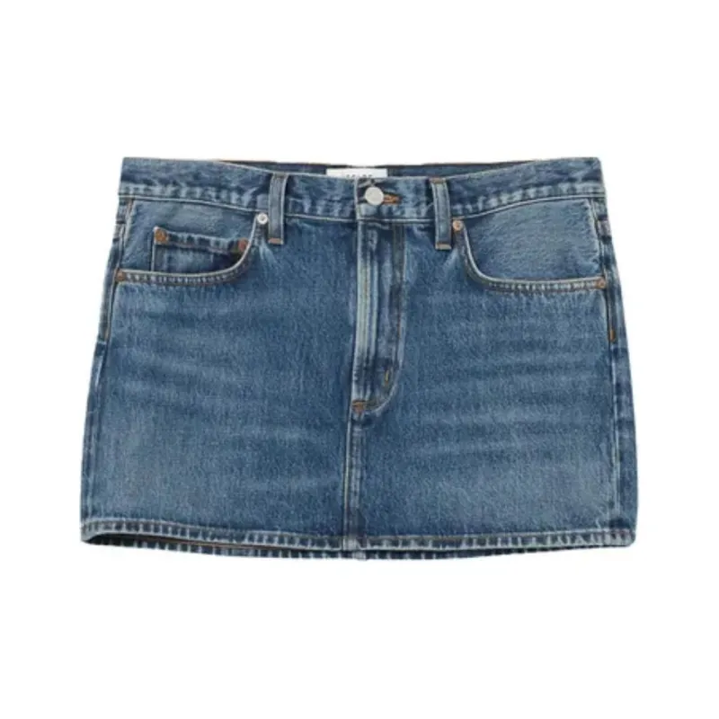 AGOLDE Alek Mini Skirt 'Dwell'-0