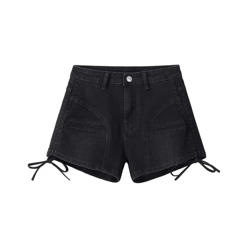SONGS ALONG Denim Shorts Women's-2