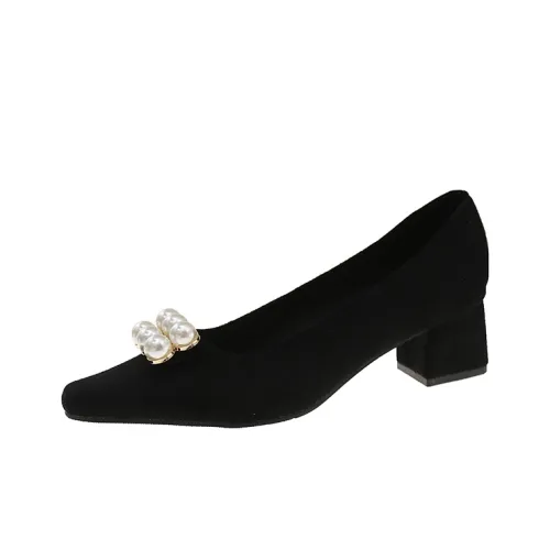 Zomila Chunky Heel High Heels Women's Black