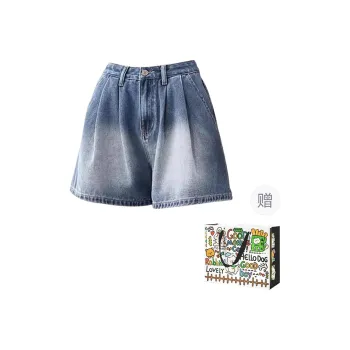 Dippanis Denim Shorts Women's Blue
