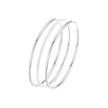 SHUIBEI 999 Fine Silver Bangles Unisex