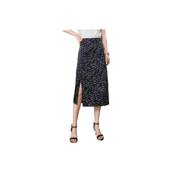 Yi Mengyuan Silk Casual Long Skirt Women's