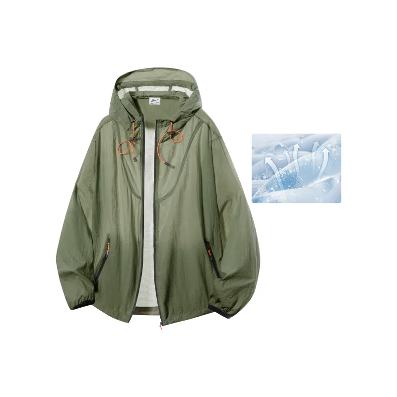 Warrior Huichao Riding The Wind Collection Breathable Quick Dry UV Protection Sun Protection Clothing Unisex-34