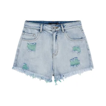 Bebe Denim Shorts Women's Blue