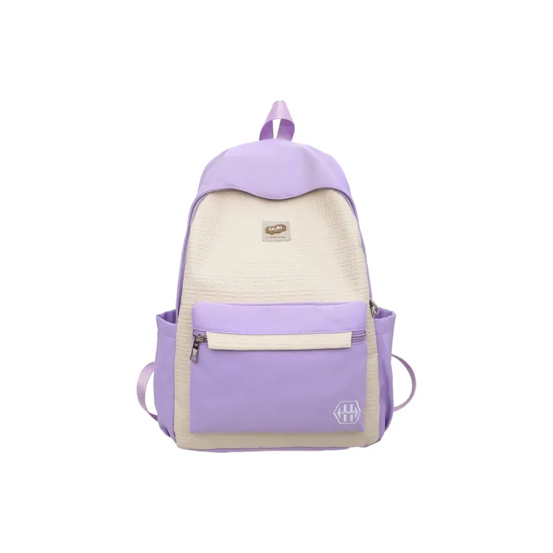 Parker Bear Nylon Backpack Unisex Multicolor-11