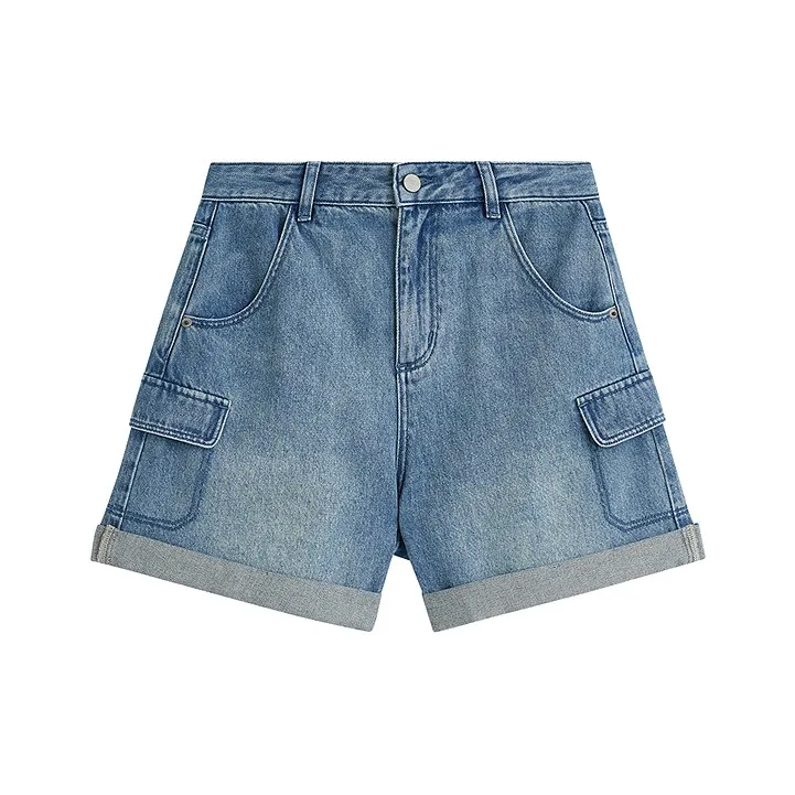 Inman Denim Shorts Women's Denim Blue-0