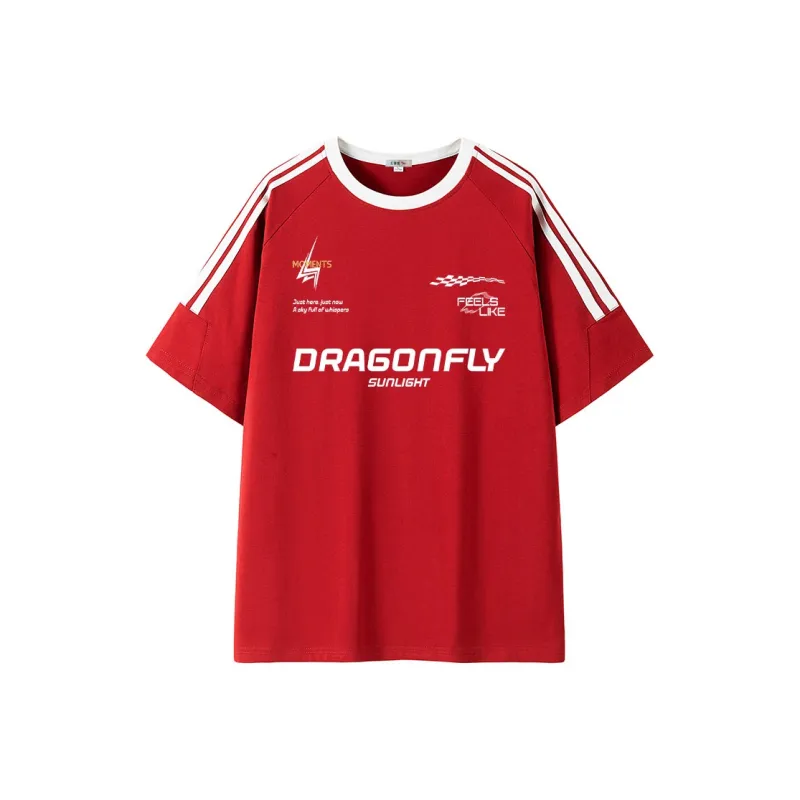 RED DRAGONFLY T Shirts Unisex-6