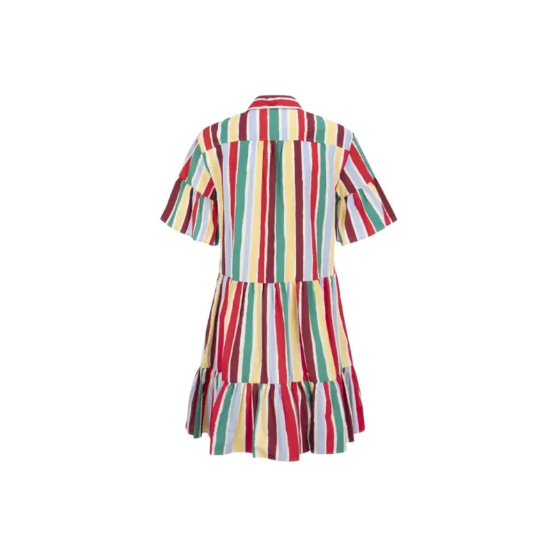 WEEKEND MaxMara Short Sleeved Dresses Women's Multicolor-1