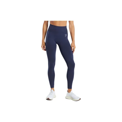GYMSHARK Athletic Trousers Women's Dark Blue
