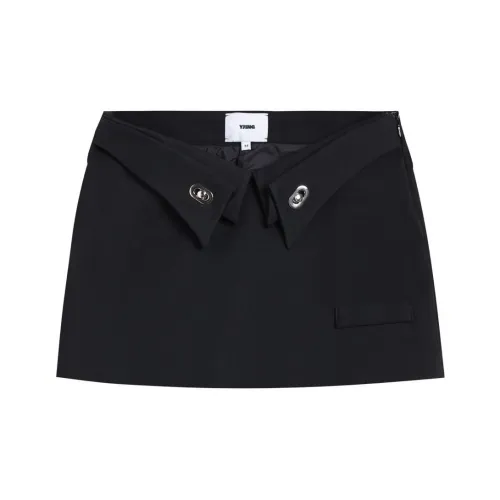 YJ1NGZYZJ Cargo Short Skirts Women's Black