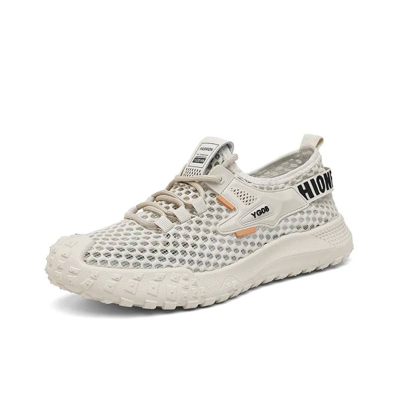 AMICNIEGD Slip Resistant, Breathable, Lightweight Low Top Casual Shoes Men's-1
